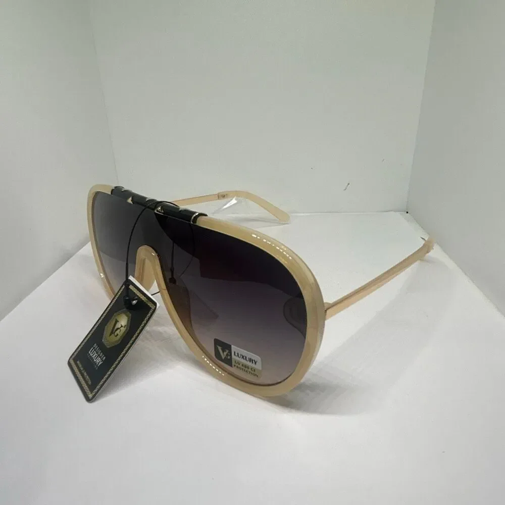 VG Aviator Shield Sunglasses NWT UV400 Protection